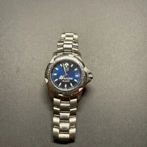 Esq | Accessories | Vintage Esq Swiss Blue And Silver Mens  display picture 2